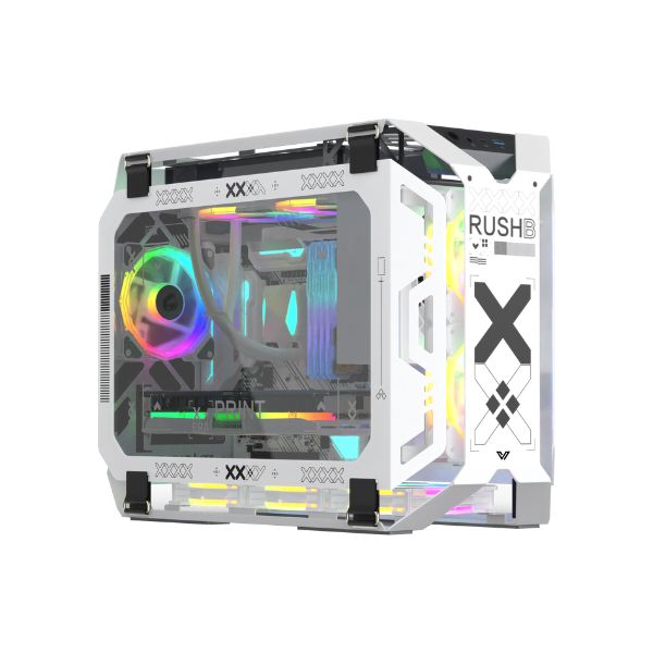 Value-Top X-Era Mloong Series Print Stream Open-Frame Gaming Case